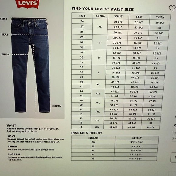 Mens 559 Relaxed Straight Fit Jeans Size 38 x 32 - Picture 5 of 5